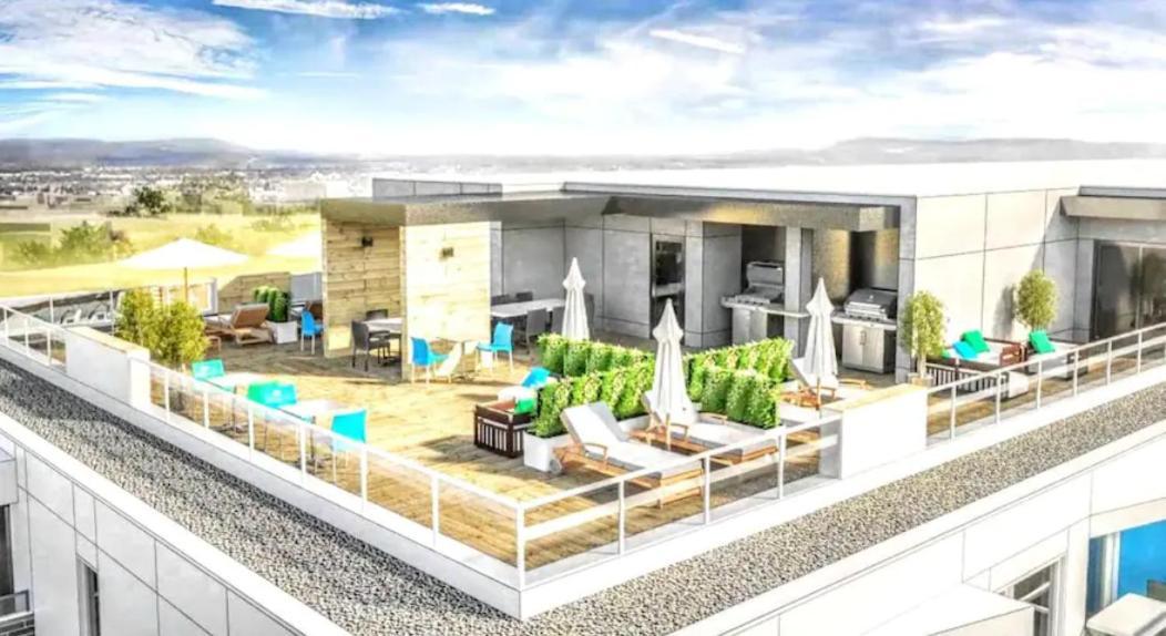 Le Kameleon 318 : Interieur Parking, Rooftop Terrace, Gym Квебек Екстер'єр фото